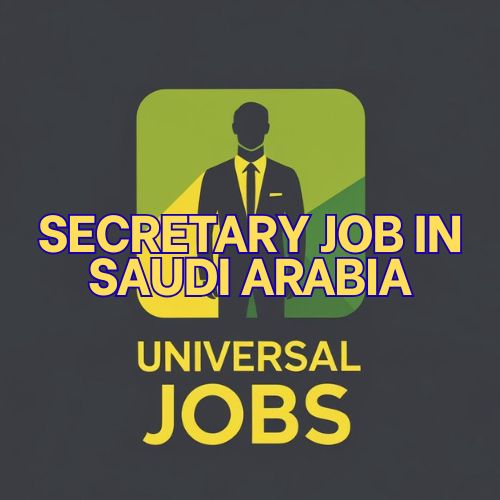 Secretary job in KSA